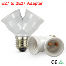 Anpassung 2 buchse led-lampe e27 e27 verdoppler dual-ausgang 12v 24v 220v beleuchtung