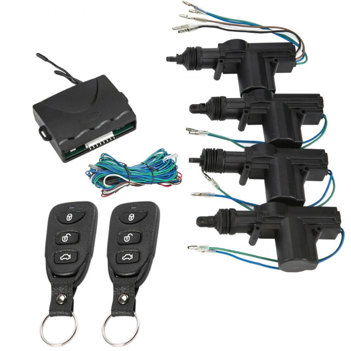 Pack centralized locking door alarm system remote engine vehicles cars auto