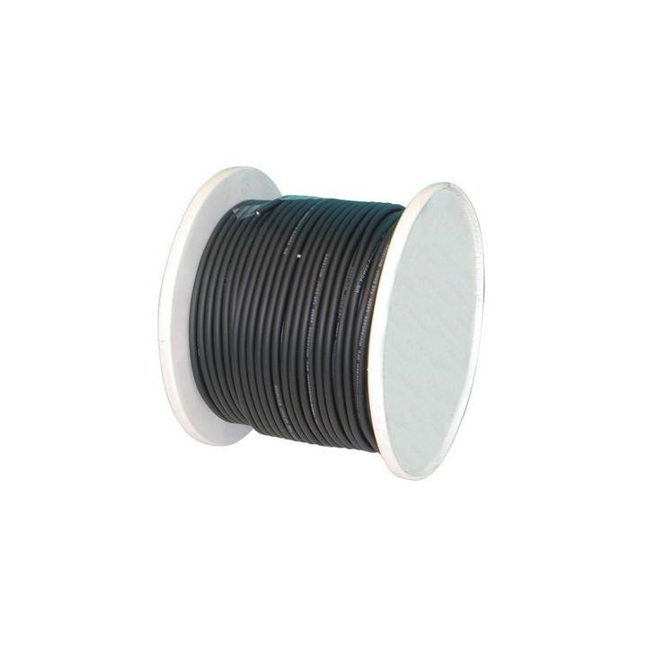Cable micro 4mm negro para camara audio cable blindado 1c. 4mm 100m cable audio para microfono camara cables