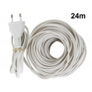 Frost protection antifreeze electric heating cable cord 2x12m 24m 120-1 thermostat in option