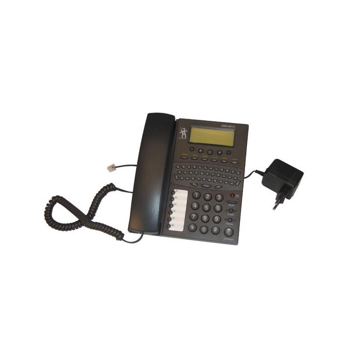 Telefon mit qwerty tastatur fur sendung und erhaltung sms via telefon oder handys.
