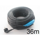 Antifreeze electric heating cable cord 36m shpt-36m pipe frost protection with water hose thermostat