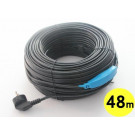 Antifreeze electric heating cable cord 48m shpt-48m pipe frost protection with water hose thermostat