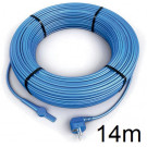 14m antifreeze electric heating cable cord aquacable-14 pipe frost protection with water hose thermostat