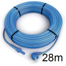 28m antifreeze electric heating cable cord aquacable-28 pipe frost protection with water hose thermostat