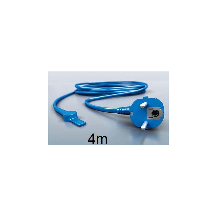 Cable chauffant avec thermostat antigel aquacable-4m canalisation tuyau eau anti gel electrique