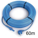 60m antifreeze electric heating cable cord aquacable-60 pipe frost protection with water hose thermostat
