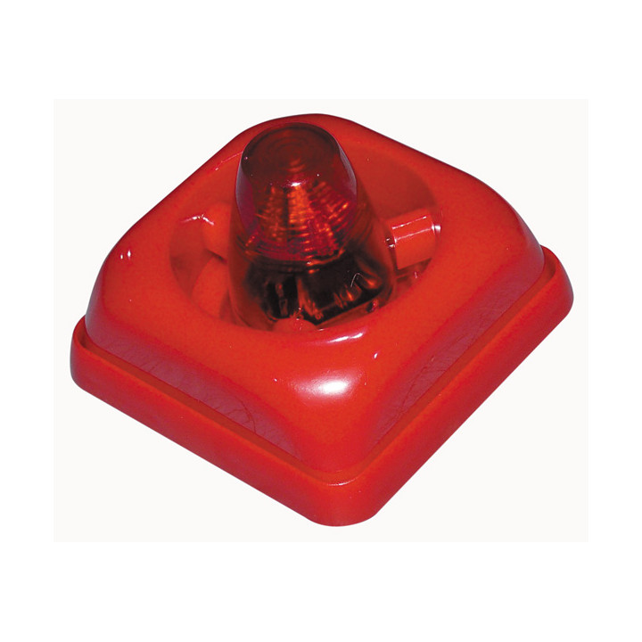 Allarme elettronico sirena 24v 30ma rosso 95db ty-106-1 sistema di allarme antincendio 15-30vdc