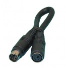 Cable cord, female mini din to male mini din for camera cckq monitor m35cs