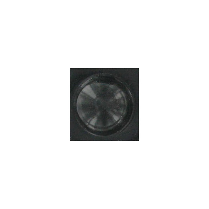 Adhesive rubber foot black rod ø 10.5 x 5 mm (20 pieces) box box cabinet ref: quhn0858008