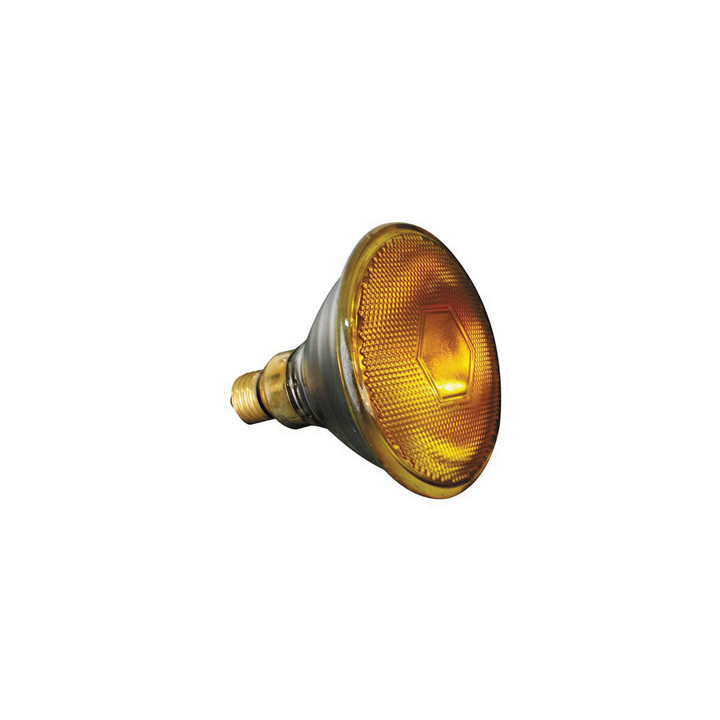 Halogen lamp sylvania 80w 240v, par38, e27,fl 30°, yellow