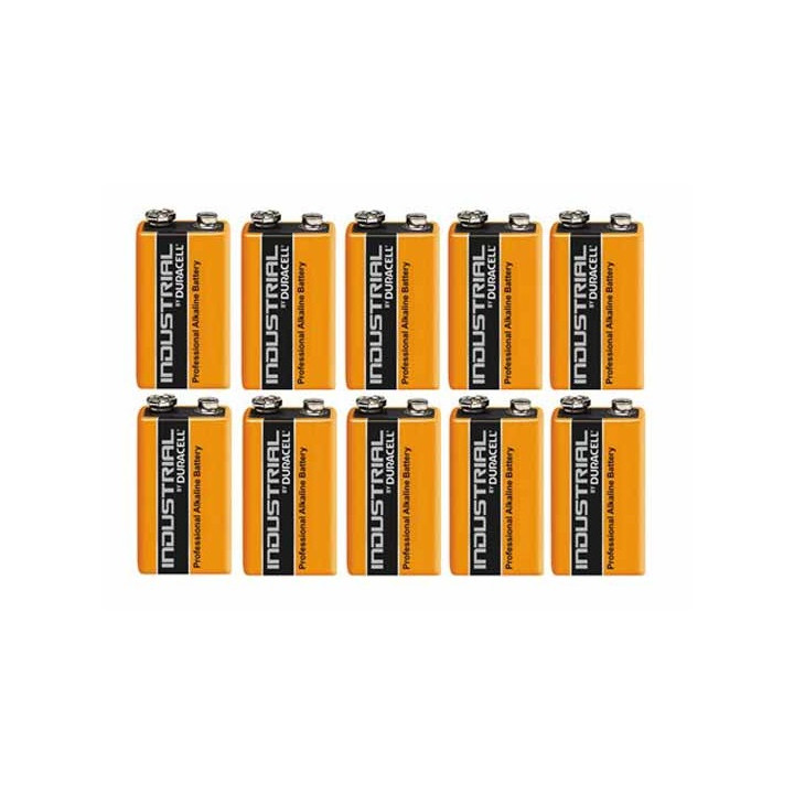 10 9vdc alkaline battery duracell 1604 ultra