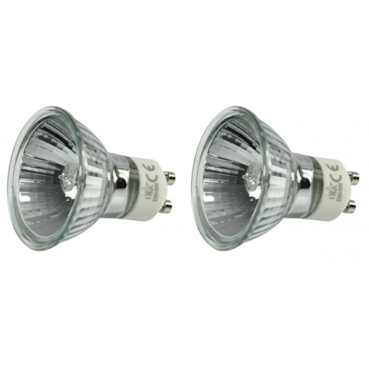 2 lampe 20w 220v gu10 elektrische lampe h0621hq spot-beleuchtung halogenlampe 230v 240v