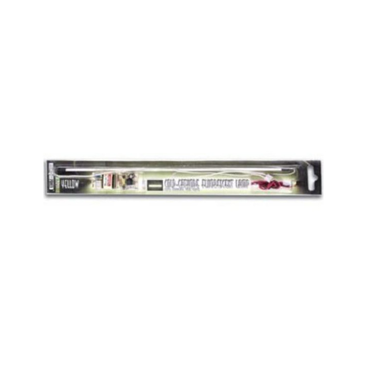Yellow cold cathode fluorescent lamp + power supply, 30cm (blister)