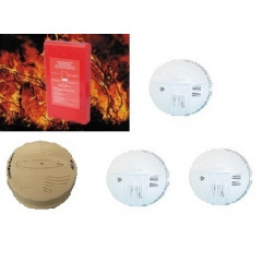 Fire blanket + 3 smoke detector EN14604 + 1 co detector