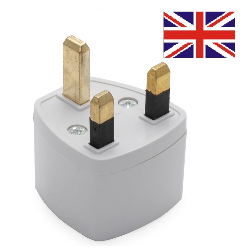 UK Travel Adapter For TYPE G Plug - Works With Electrical Outlets In United Kingdom, Ireland ...