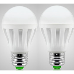 2 x 5W LED-Lampe E27 220V Beleuchtung 240v weißem Licht
