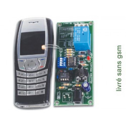 Remote control via gsm mobile phone