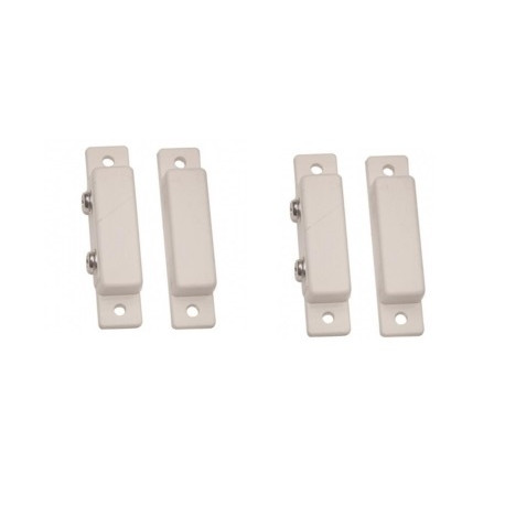 2 Detector surface mounting nc magnetic contact, white alarm detector alarm sensor switches magnetic door sensors white magnetic