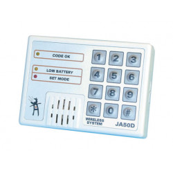 Teclado alarma electronico inalambrico 30 60m 433mhz para alarmas inalambricas ja50 ja50r teclados electronicos