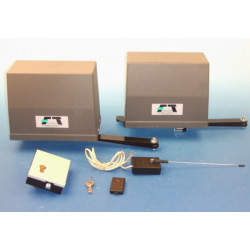 Kit has 2 doors automatic portal engine articulated arm gate automation kits