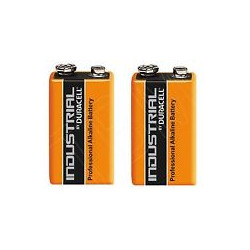 2 X 9vdc alkaline battery duracell 1604 ultra