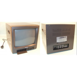 Monitor vigilancia video color 14'' 34cm 400l audio 220vca 2 entradas & 1 salida video audio