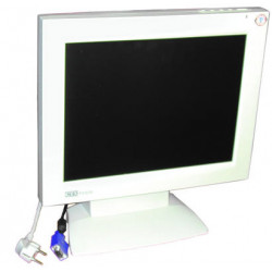 Moniteur video plat couleur 15'' 1024x768(xga) tft (220vca) ecran video ordinateur moniteurs