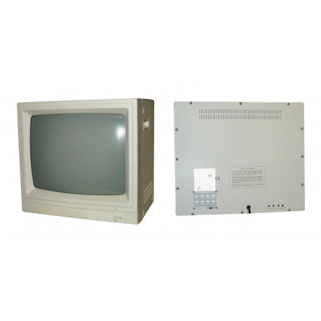 Monitore colore 20' 45cm 650l audio (220vca) schermi sistemi videosorveglianza