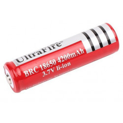 100 batterie ultrafire 3.7v 4200mah 18650 wiederaufladbare li-ionen-3a-taschenlampe tled3wz