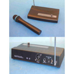 Receptor hf electronico 1 canal 1 microfono inhalambrico hf 260mhz 30 130m sono micro hf sin hilo