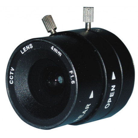 Lens camera lens 4mm with diaphragm