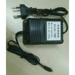 Non regulated single voltage adapter ac input ac output 18vac 1000ma