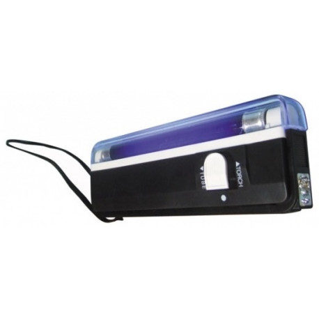 lampe torche UV a LED lumiere noire detecteur de faux billets led fausse monnaie 
