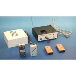 Pack alarma quebrantamiento de cristal 220vca (central+sirena+2xdetector de choque+2xtelemando)