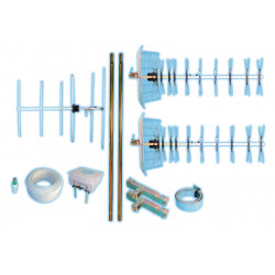 Antenna pack aerial television pack with u43 21 69 channel television antenna +u10 television antenna+v5 5 10 channel antenna+24