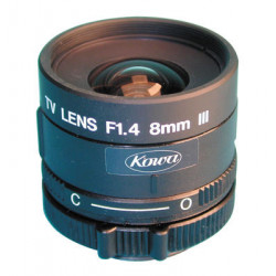 Obiettivo telecamera 8 mm con diaframma regolabile lm8jcr obiettivi telecamere obiettivo telecamera