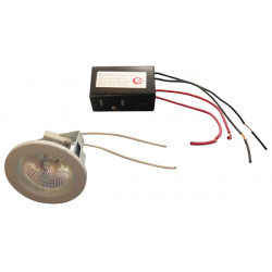 Light low voltage recessed adjustable mr16 dichroic lamp + + d50v transformer 220 12v
