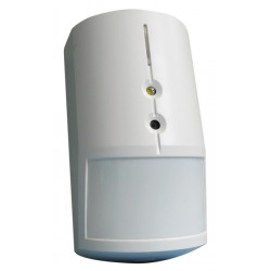 Wireless motion detector with built-in camera