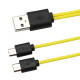 Cable de carga de Znter Micro USB para 2 baterías recargables r6usb r14usb r20usb 6f22usb