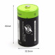 Batterie ZNTER 1.5V 4000mAh Micro USB ricaricabili D Lipo LR20 Batteria per RC Accessori drone