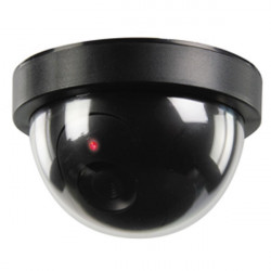 Camera video dome factice cctv sec-dummycam50 interieur led clignotante securite surveillance