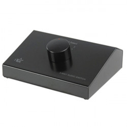 Hq 3 way stereo input control box