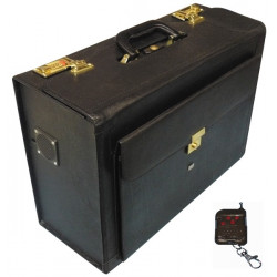 80 000v electrified briefcase, leather attache case electrified briefcase leather attache remote control alarm siren fund tranpo