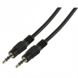 Cable audio jack 3.5 mm male stereo cable to 404-jack 3.5 mm male stereo cable 1.2m konig
