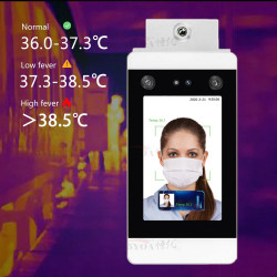 IR Infrared Face Recognition Temperature Measurement System Non-Contact Body Thermometer Thermal Camera