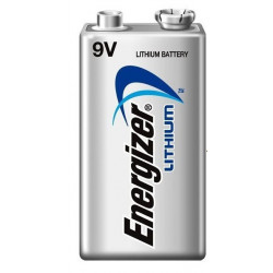 100 Battery 9v lithium battery energizer l522 750mah em9v very high capacity batteries