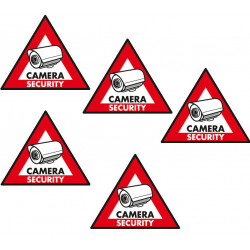 Sticker camera security 123x148 mm