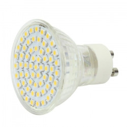 Gu10 white 60 led light bulb lamp