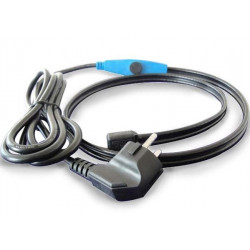 Anticongelante cable eléctrico cable de 2m shpt-2m tubo de calefacción con termostato manguera de agua